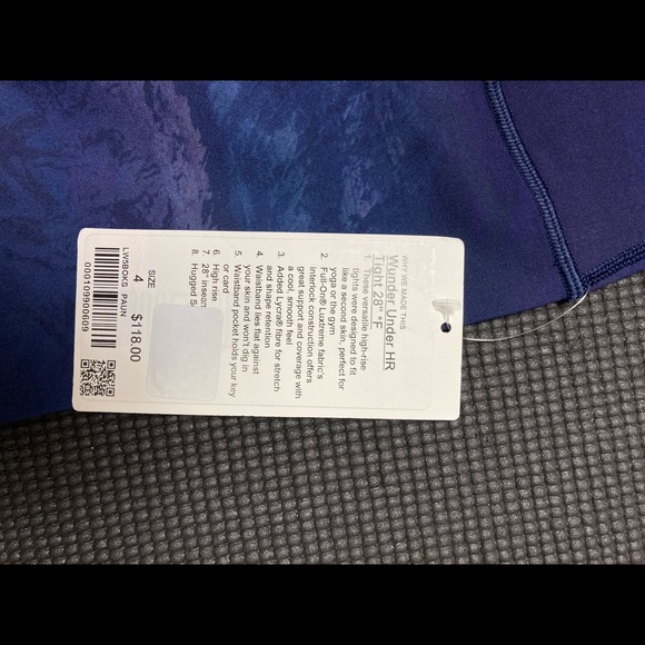 NWT Lululemon Wunder Under HR Tight Luxtreme 28" - Picture 5 of 7